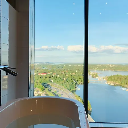 Apartmán Sunny Brand New Sea View Luxury Skyscraper In Helsinky